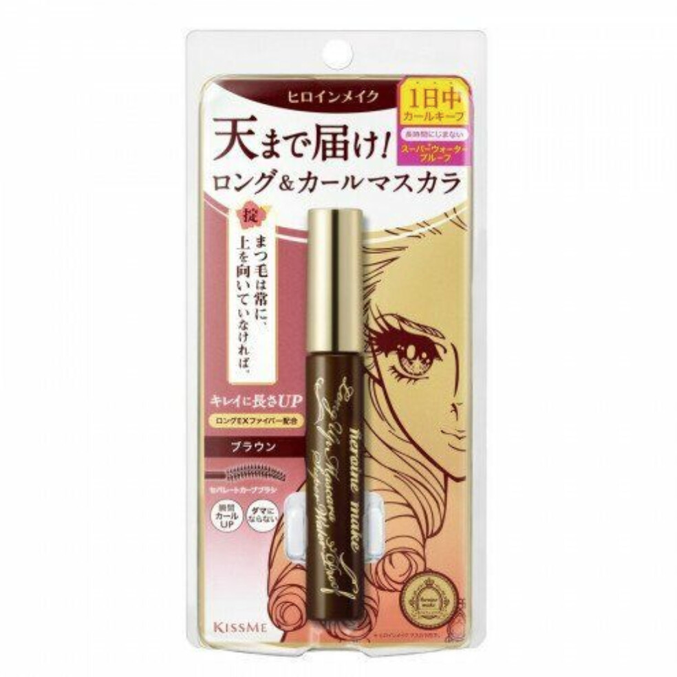 KissMe新版睫毛膏棕色, type: 纤长款
