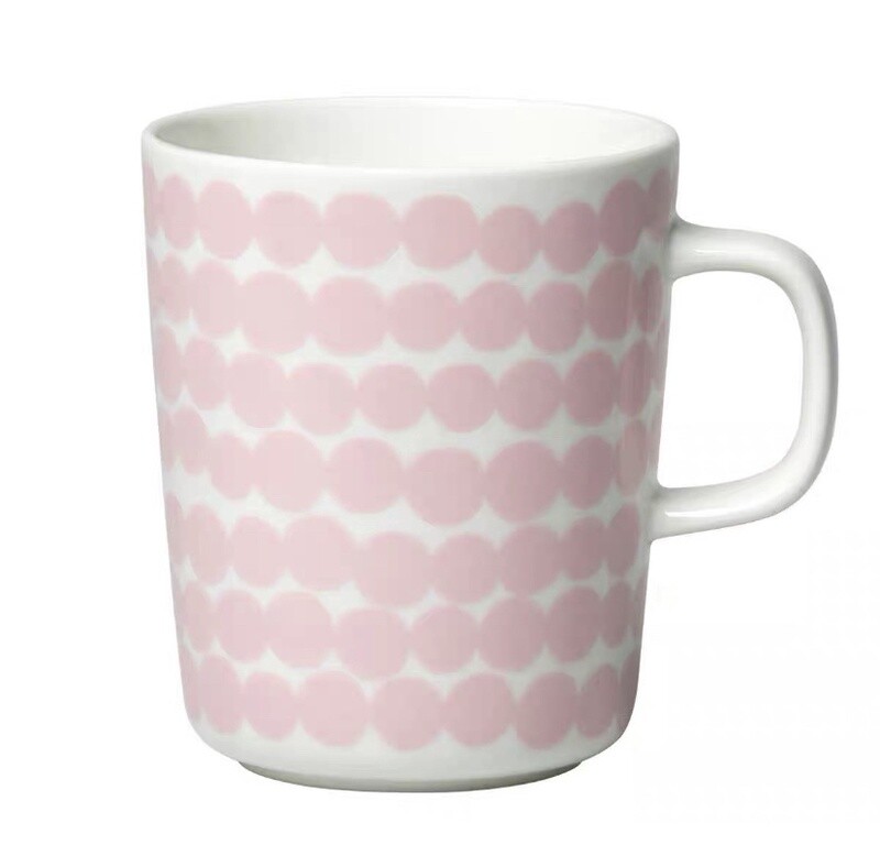 Pink Polka Dot Mug by MARIMEKKO