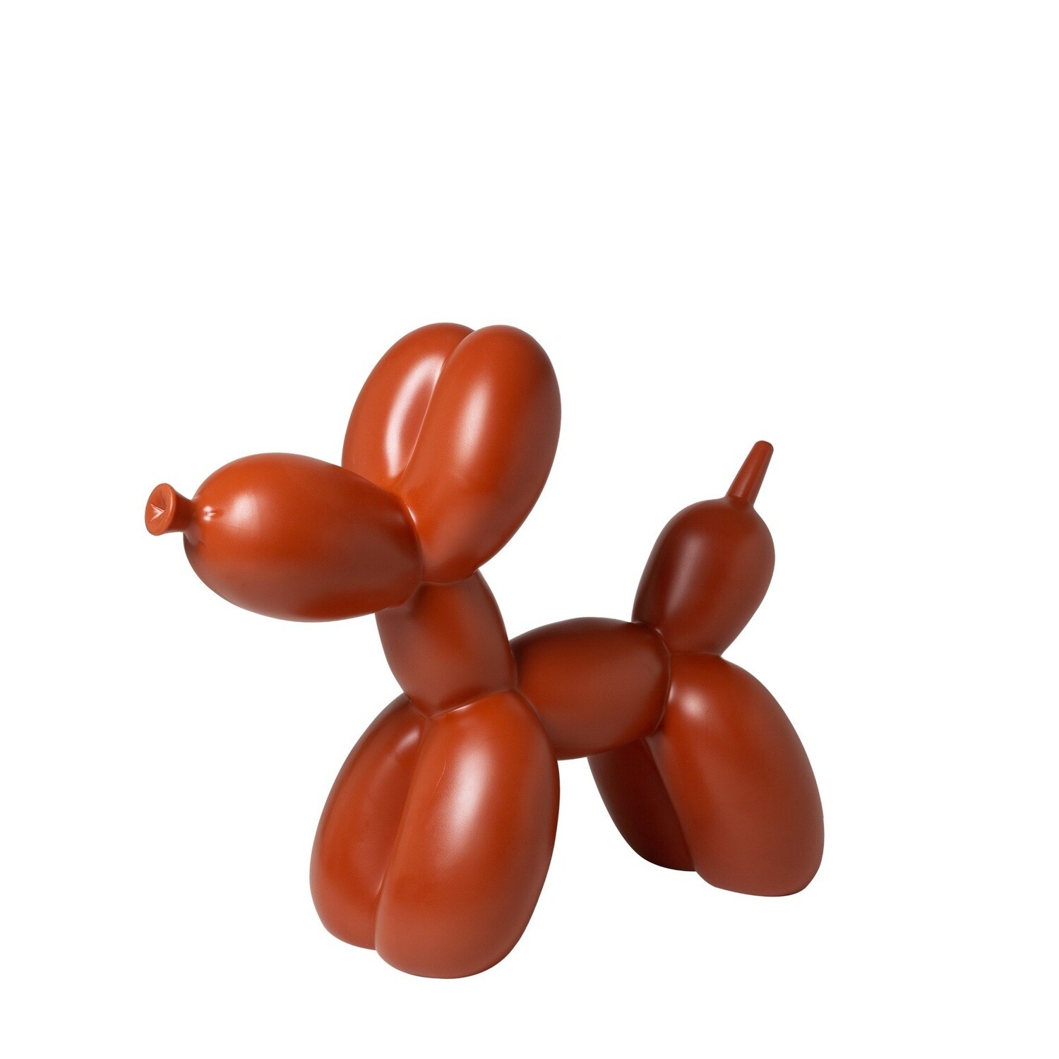 Ins气球狗 狗狗椅小号67cm / Balloon Dog Chair Small Size 67cm, colour: 棕色/Brown
