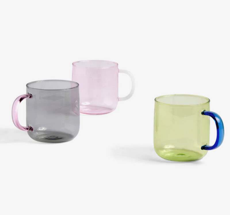 Large Glass Set by HAY, 2 Styles