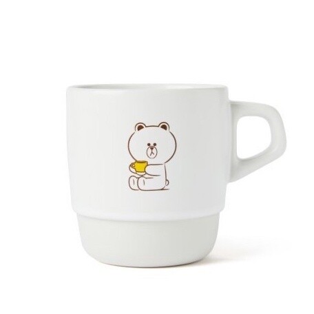 LINE FRIENDS陶瓷马克杯320ml
