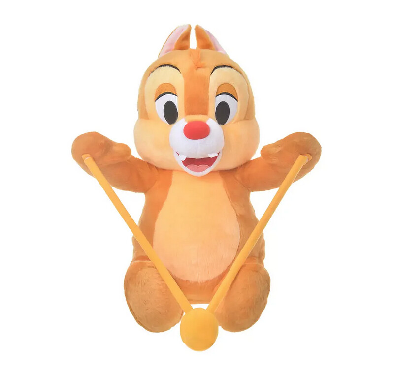 Chip 'n' Dale Drumming Squirrel Plush – 2 Styles, Tokyo Disney Resort