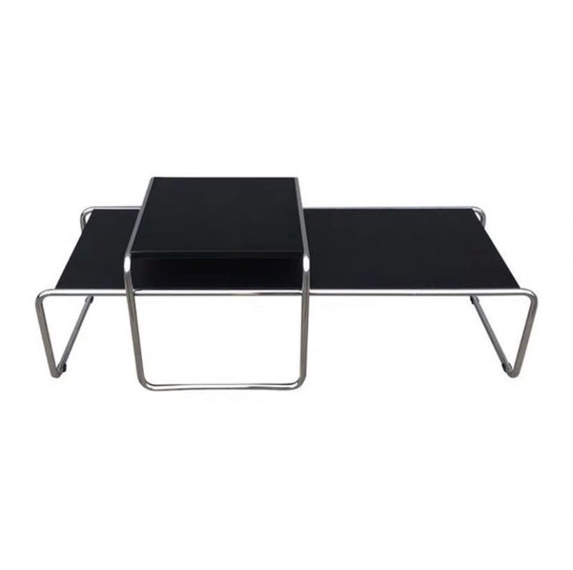 Ins风茶几套组 / Modern Coffee Table Set, colour: 黑色 / Black