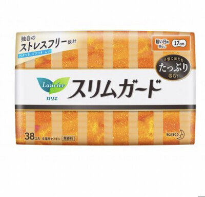 KAO花王乐而雅SlimCut日用卫生巾 17cm 38片