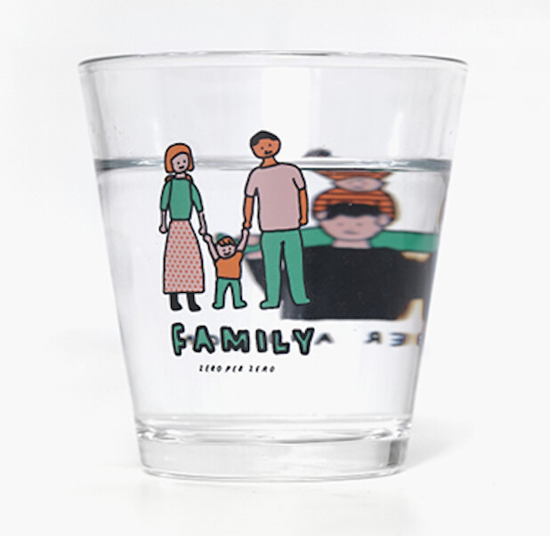 Zero Per Zero手握玻璃杯 / Handless Glass By ZERO PER ZERO, pattern: S-9 Family