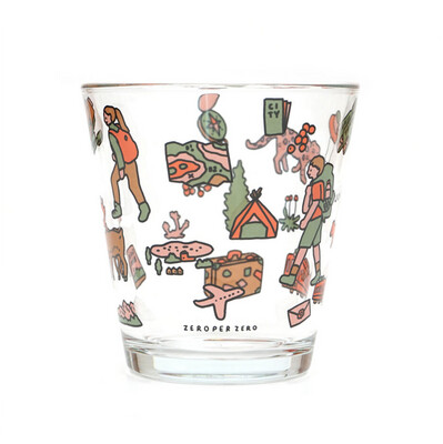 Zero Per Zero手握玻璃杯 / Handless Glass By ZERO PER ZERO