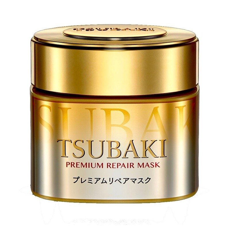 Shiseido Tsubaki 0-Second Hair Mask 180g - Gold Jar
