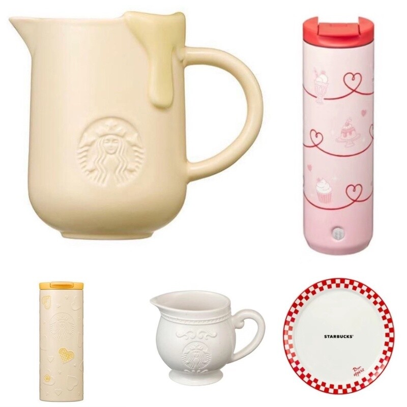 Starbucks 2023 Valentine Collection From Korea, 6 Variants