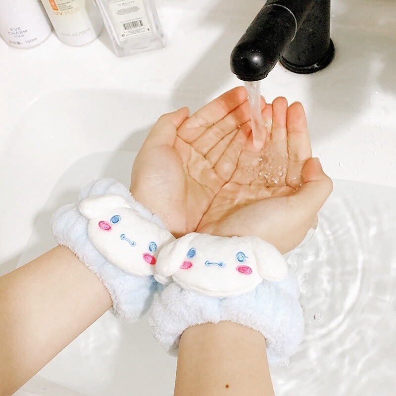 洗脸神器卡通立体腕带 / Cartoon Face Washing Wristband, pattern: 蓝色玉桂狗