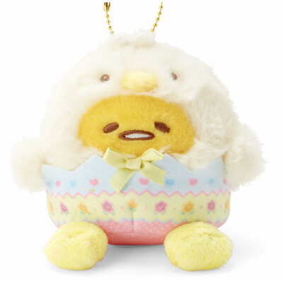 Sanrio三丽鸥复活节挂件 懒蛋蛋 6色 /  Gudetama Easter Keychain By SANRIO