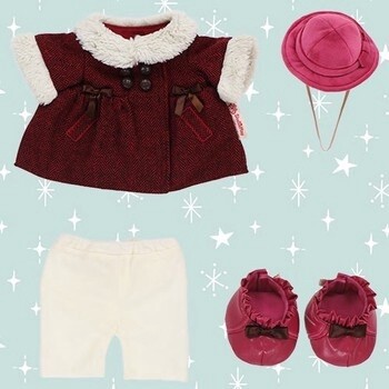 Tokyo Disney ShellieMay Winter Plush Outfit - S Size