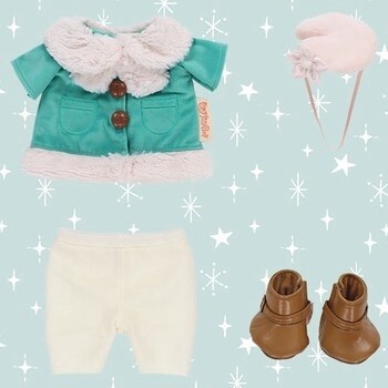 Tokyo Disney LinaBell Winter Plush Outfit - S Size