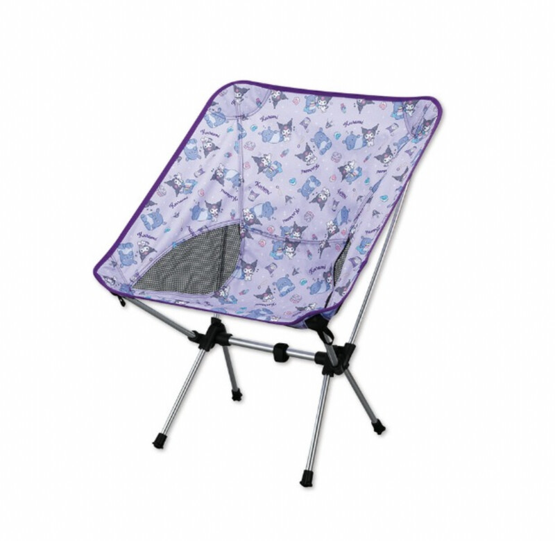 Avail Kuromi Collapsible Camping Chair - Sanrio Folding Outdoor Chair