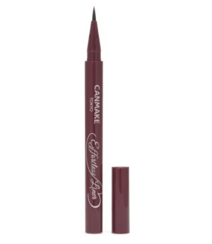 CANMAKE 2-Color Ultra-Fine Eyeliner Set #03 Brown + Burgundy