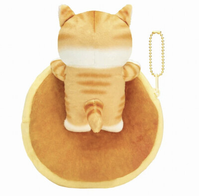Mofusand毛绒玩具化妆包 煎饼喵 / Pancake Cat Cosmetic Bag By Mofusand