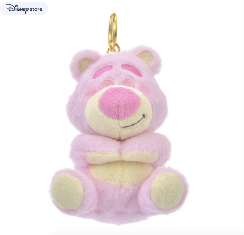 Lotso Strawberry Bear Sleepy Series Plush Keychain – Tokyo Disney Resort
