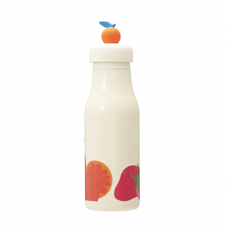 Starbucks Orange Insulated Bottle From Japan