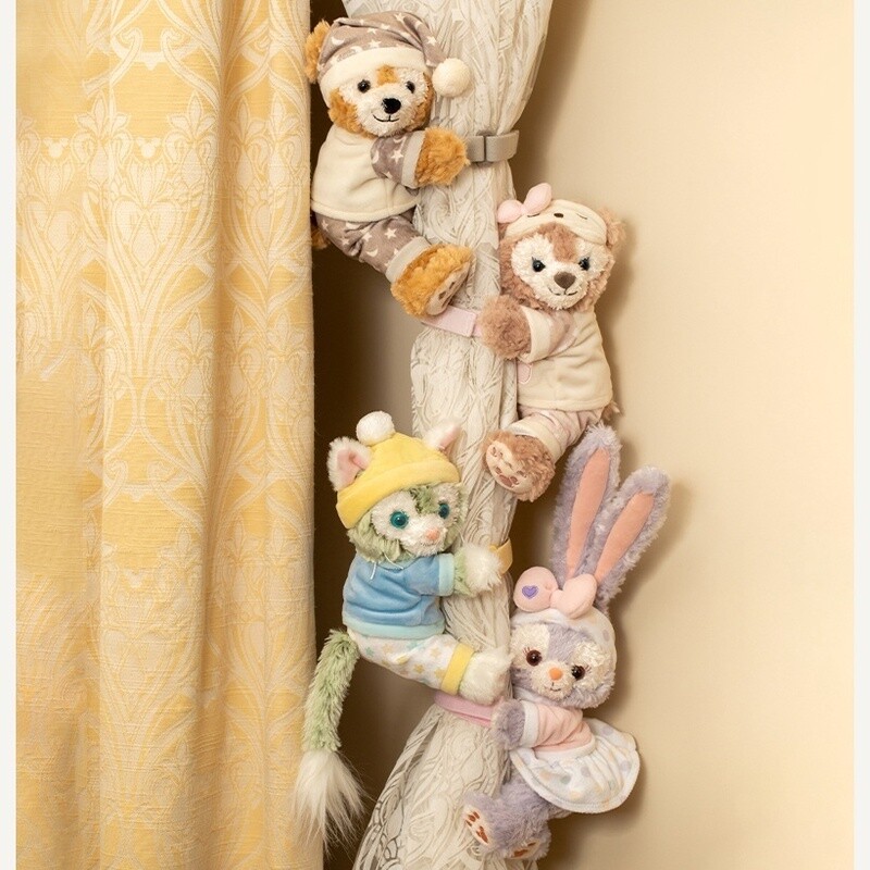 Gelatoni Home Series Plush Curtain Tieback