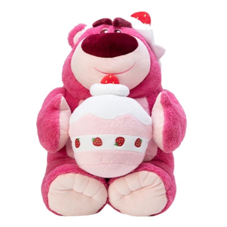 Lotso (Strawberry Bear) Cupcake L Size Plush
