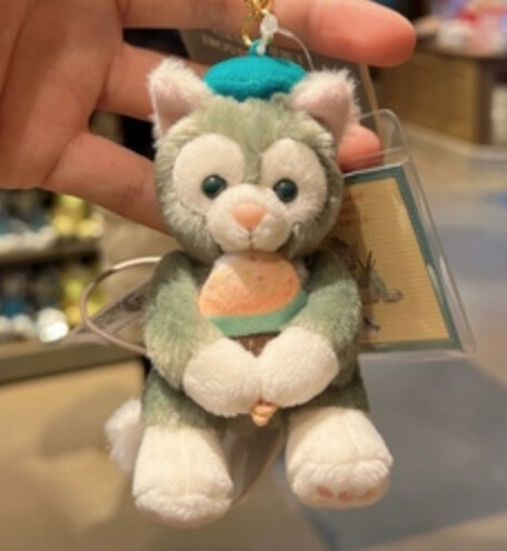 Shanghai Disney Gelatoni Fruit Series Plush Keychain