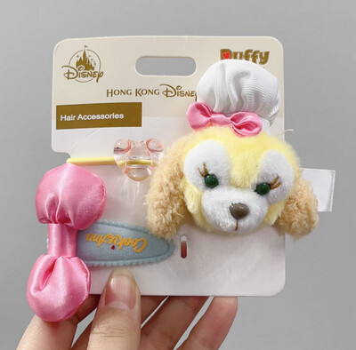 上迪饼饼头绳发卡两件套 / CookieAnn Hair Tie &amp; Clip Set By SDL