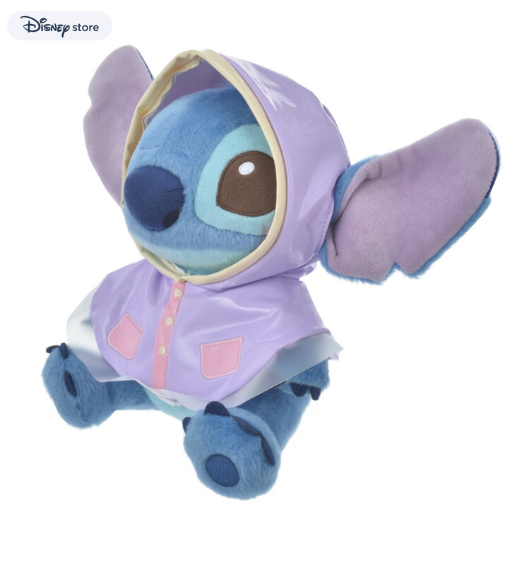 Stitch Raincoat Series Plush - Tokyo Disney Resort