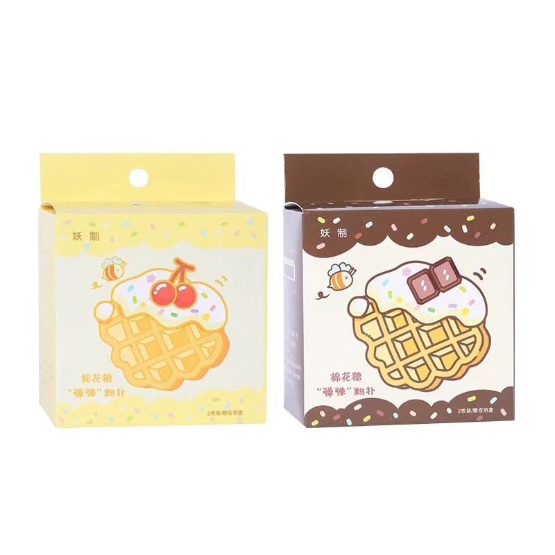 YaoZhi Marshmallow Makeup Sponge Puff, 2 Styles