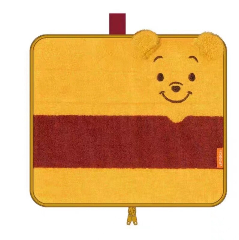 Winnie the Pooh Standing Face Towel Pouch by Tokyo Disney Resort