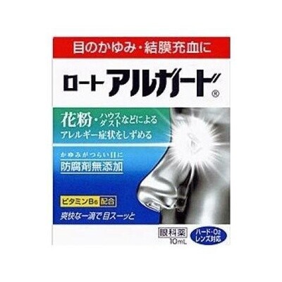 ROHTO乐敦清凉舒适舒爽消炎花粉症眼药水10ml