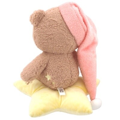 USJ 睡帽星星tim熊抱枕 / Tim Bear Sleeping Cap Star Hug Pillow By USJ