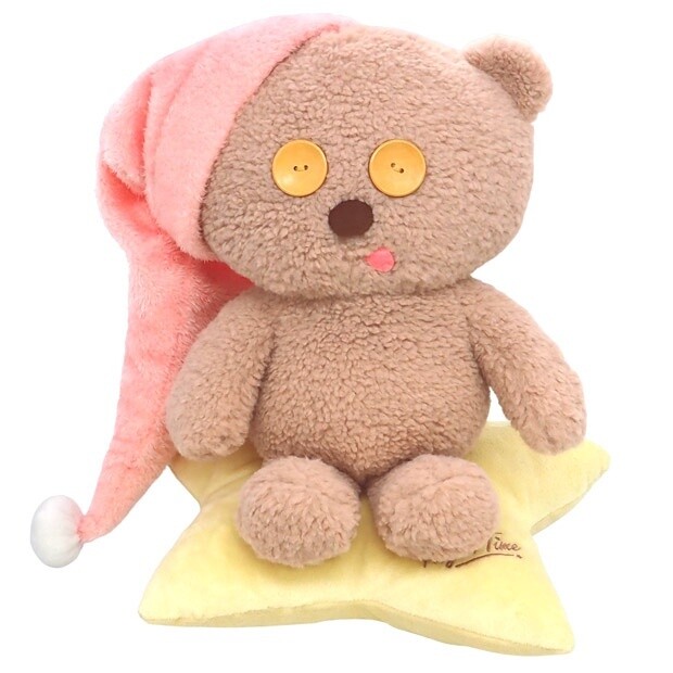 USJ Tim Bear Sleeping Cap Star Hug Pillow