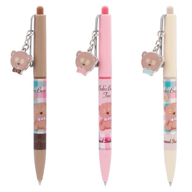 Tim Bear 2023 Latte-Colored 3-Pack Ballpoint Pens by USJ