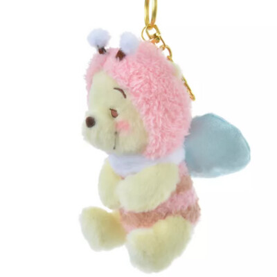 东迪23年蜜蜂系列粉色限定款挂件维尼噗噗 / Winnie the Pooh 2023 Honeybee Series keychain Pink By TDL