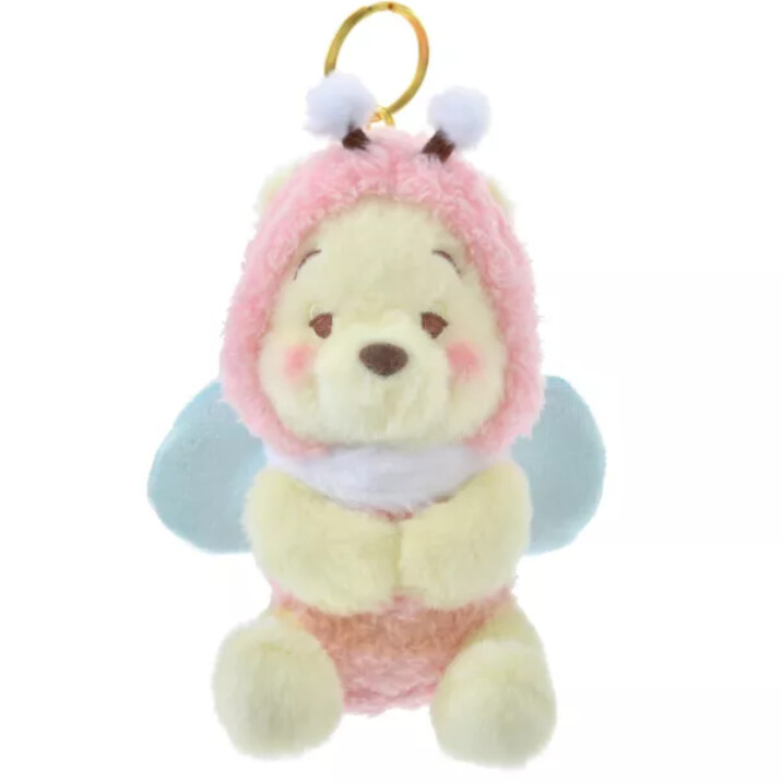 东迪23年蜜蜂系列粉色限定款挂件维尼噗噗 / Winnie the Pooh 2023 Honeybee Series keychain Pink By TDL