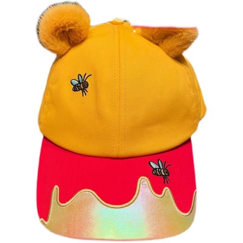上迪维尼噗噗小耳朵棒球帽 / Winnie the Pooh Baseball Cap By SDL
