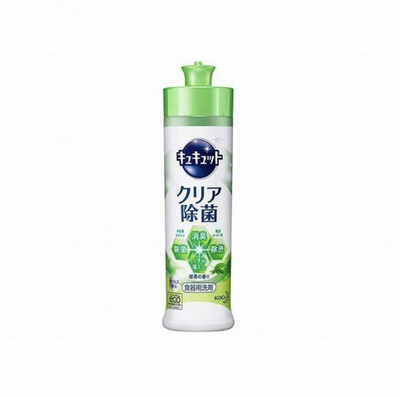 KAO花王除菌洗碗精洗洁精240ml 绿茶香