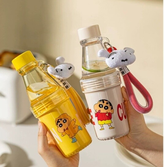 Shin-chan Water Leak-Proof Bottle, 2 Styles By MODERN HOUSEWIFE