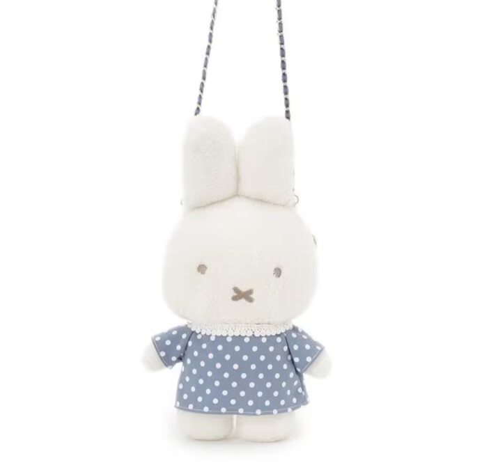 OPAQUE CLIP Miffy米菲兔系列 链条包 大号, color: 蓝色