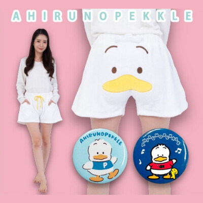 sanrio三丽鸥堂吉诃德系列限定女款短裤 贝克鸭 / Bad Badtz-Maru Don Quijote Series Women’s Short By SANRIO