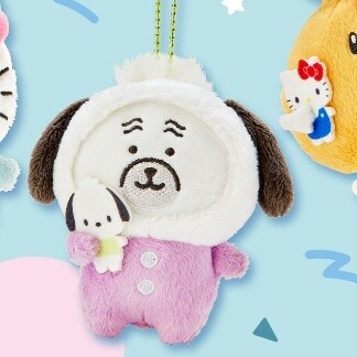 Sanrio三丽鸥&amp;Chiikawa联名系列挂件 帕恰八哥犬