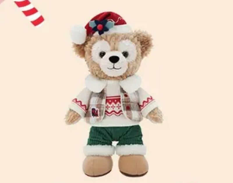 Duffy 2023 Winter Christmas Series SS Size Plush by Shanghai Disney