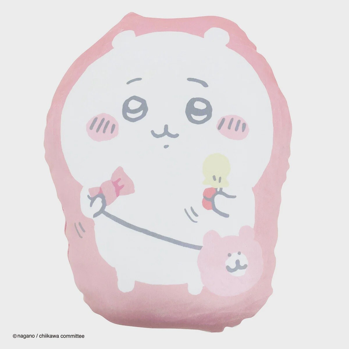 Chiikawa卡通抱枕粉色款 吉伊 / Chii Pink Pillow By CHIIKAWA