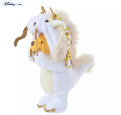 东迪龙年生肖限定系列挂件 白色维尼噗噗 / Winnie the Pooh Year of the Dragon Series White By TDL