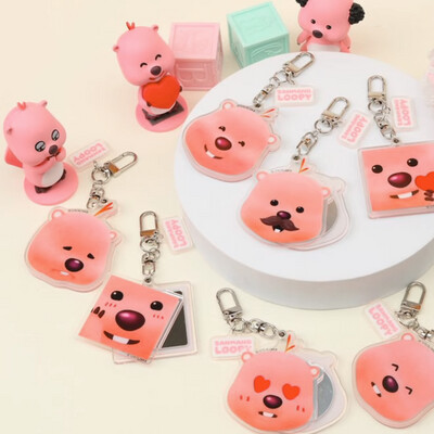 LOOPY韩国正版钥匙扣挂件 镜子款 多款选 / Loopy Mirror Keychain （Multiple Options）By ICONIX