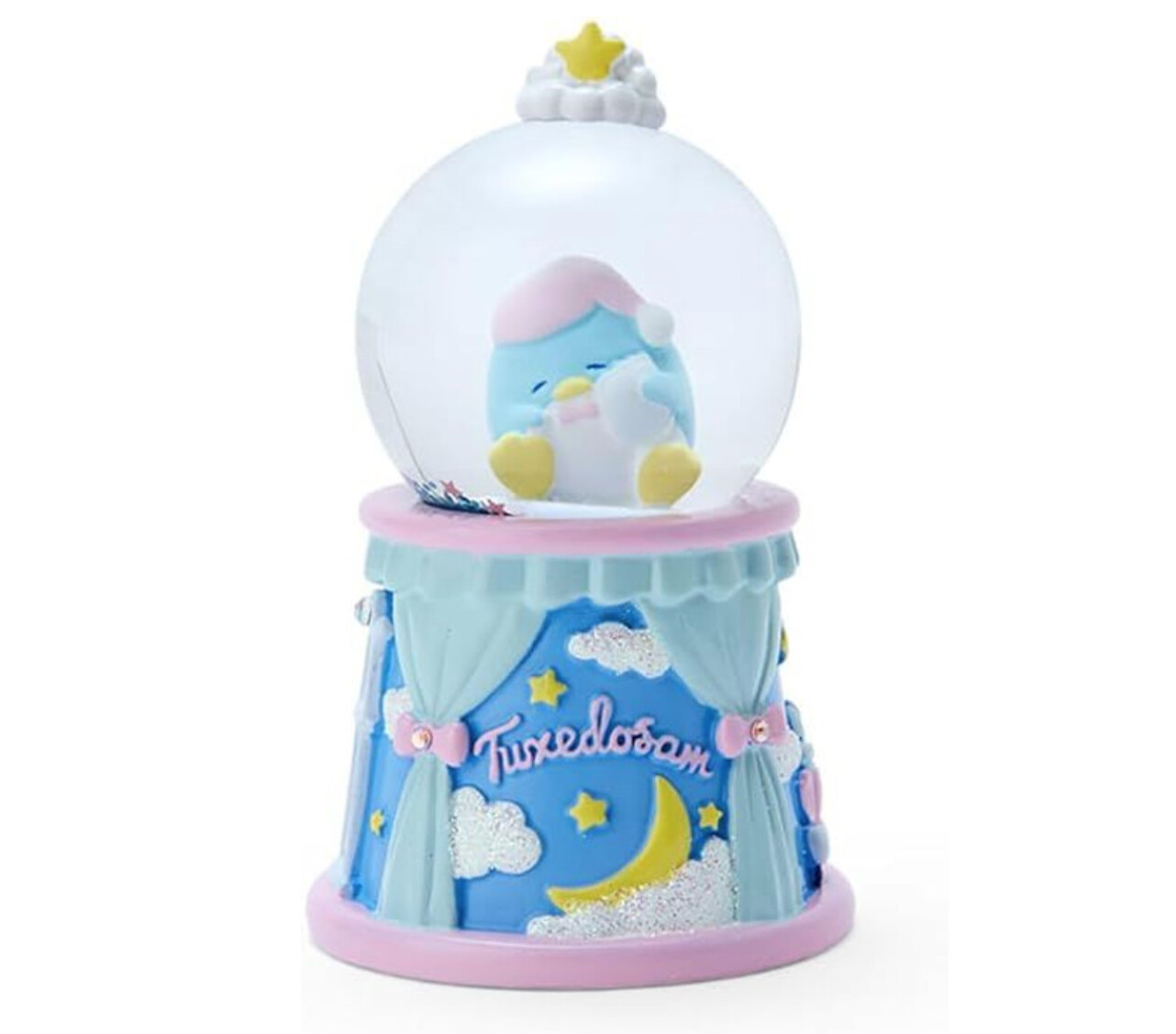 sanrio三丽鸥圣诞系列雪球装饰水晶球S 山姆企鹅 / Sam the Penguin Christmas Series Small Size Snow Globe By SANRIO