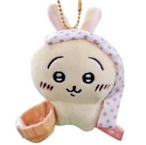 Chiikawa温泉系列挂件 乌萨奇