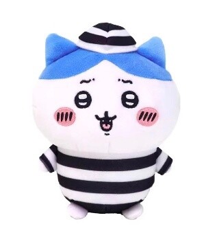 Chiikawa囚犯系列公仔 小八 / Hachi Prisoner Series Plush By CHIIKAWA
