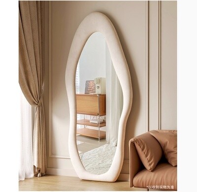 芒果造型落地全身镜 170*70cm 送可站立支架 / Mango-Shaped Full Length Floor Mirror 170x70cm （With Floor Stand）