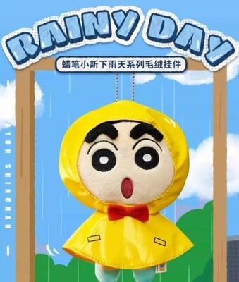 蜡笔小新下雨天系列挂件 小新
