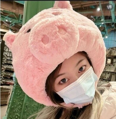 上迪大头帽子 火腿猪 / Ham Hock Pig Pig Big Head Hat By SDL